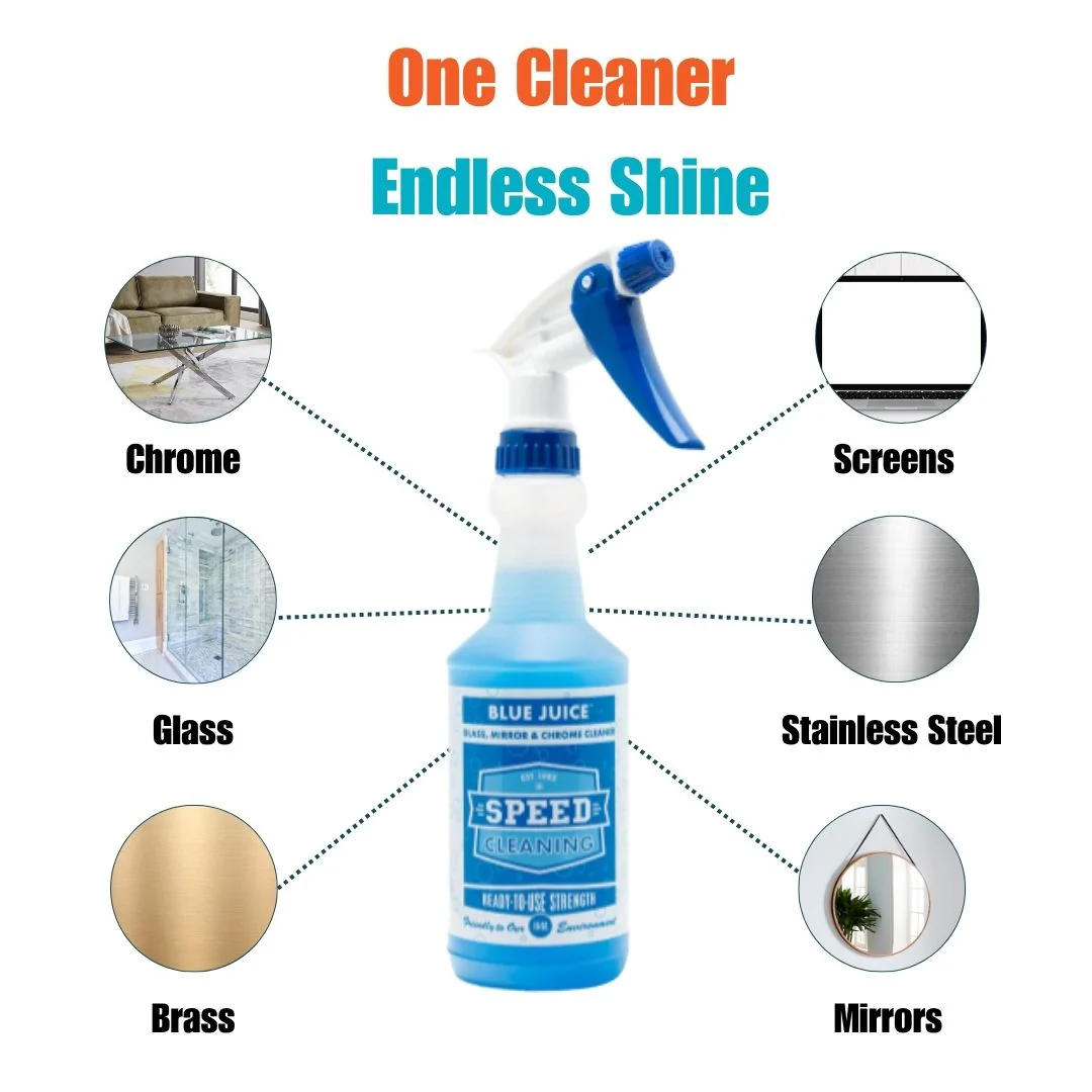 Blue Juice - Non Toxic Glass Cleaner | Polished Metals | Screens - Image 6