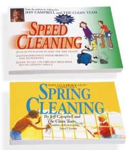 Spring & Speed Cleaning Book Combo